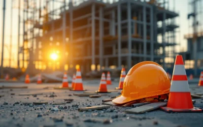 Accident de chantier BTP : cadre juridique et indemnisation