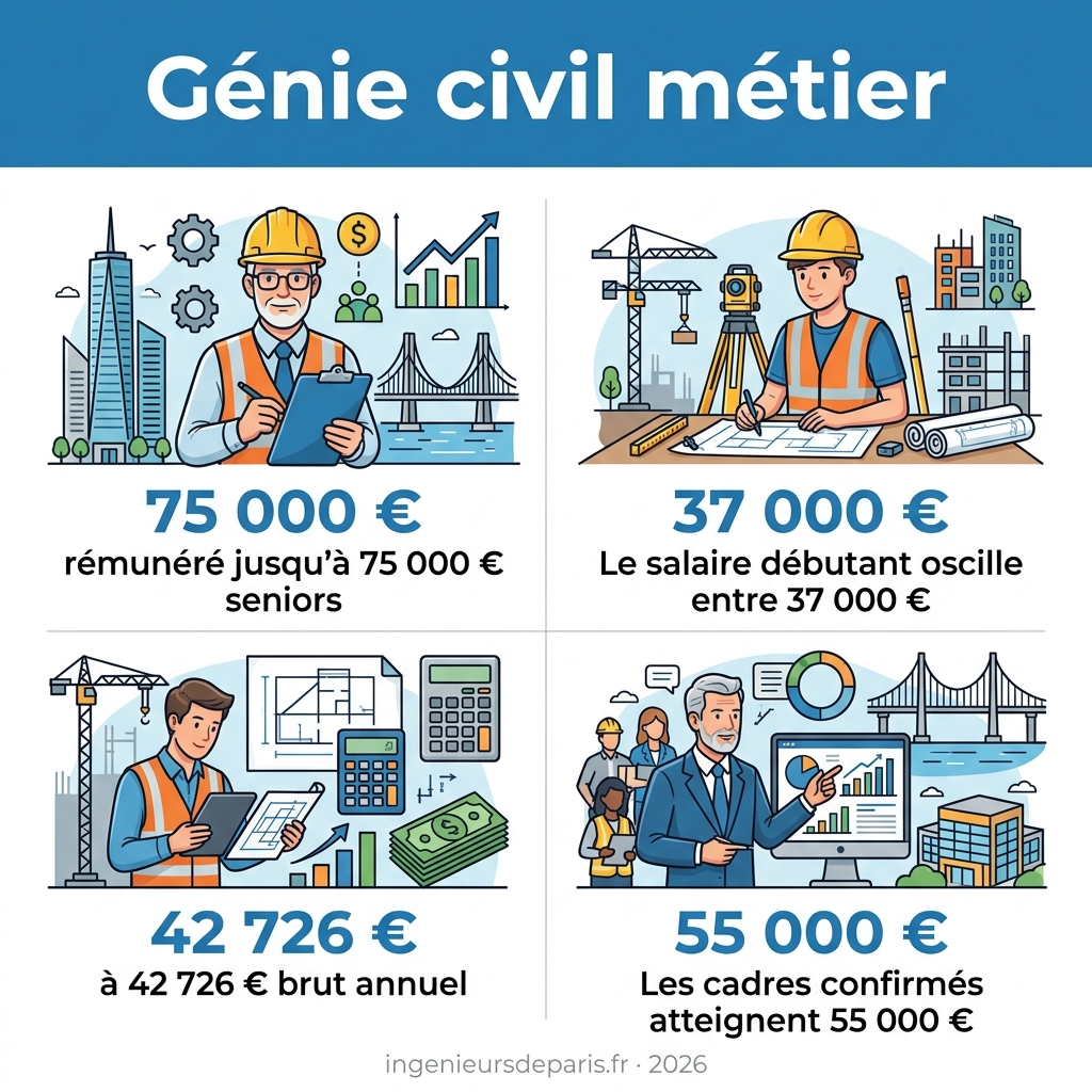 Infographie — génie civil metier
